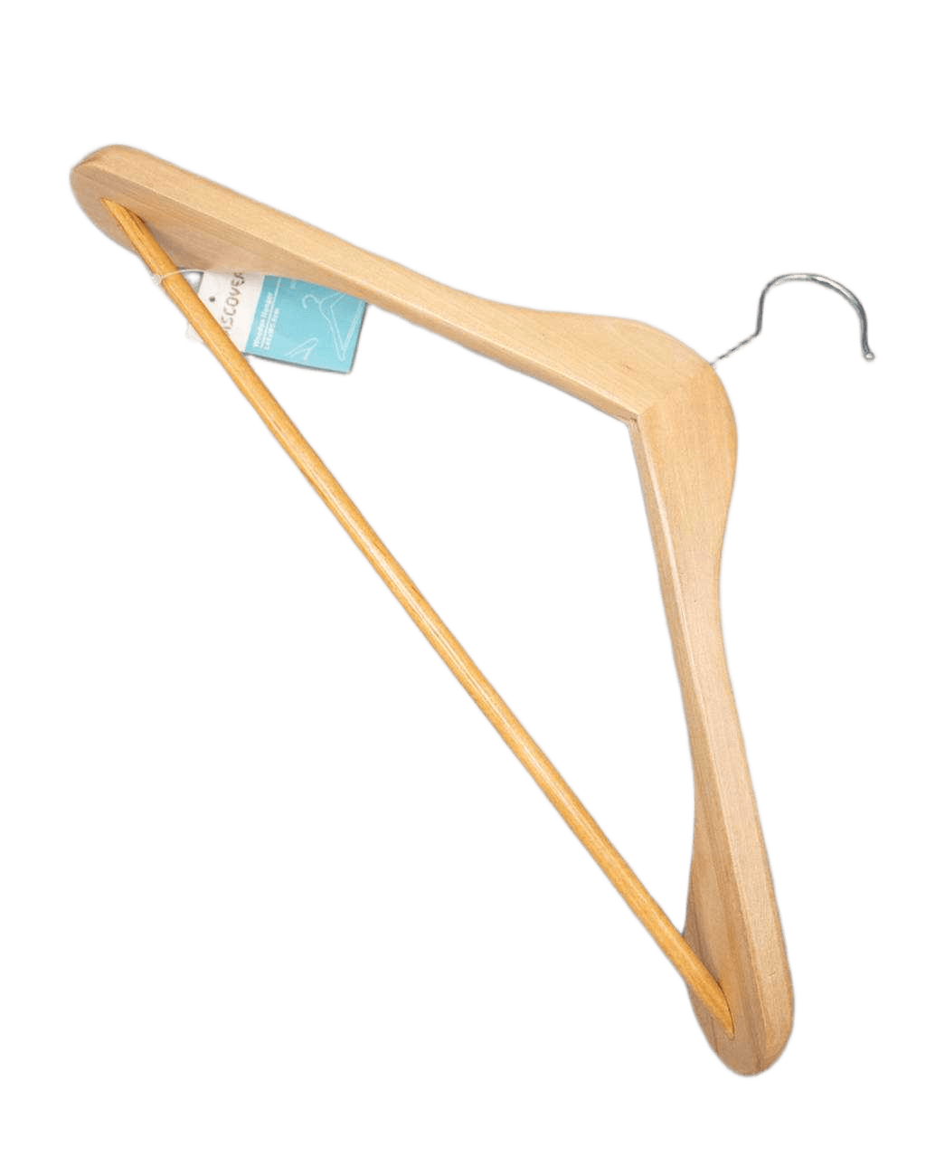 Hanger Wooden Overcoat Hanger Grade A Logo Discover Natural