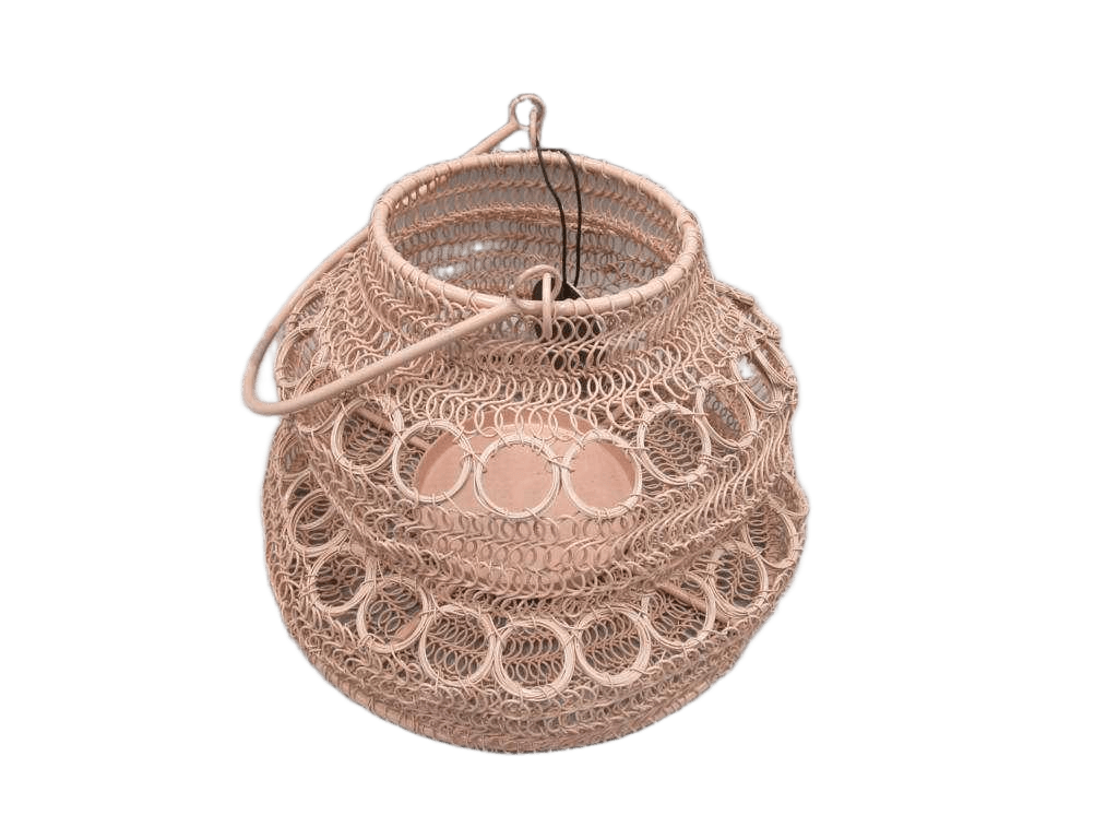 Lantern Wire Small Light Pink