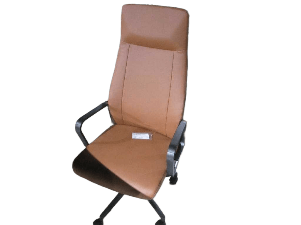 Swivel Chair, Pu, High Back Iron Base, Powder Coating 172 Camel 172 Camel