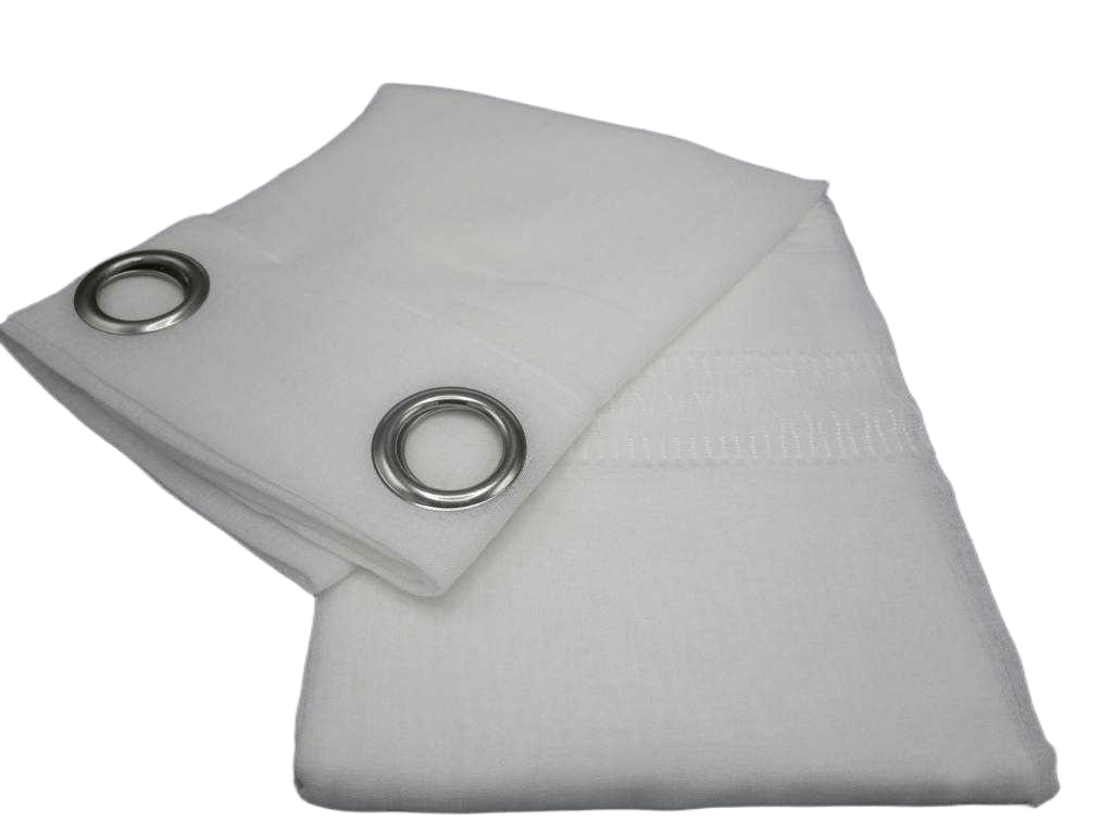 Curtain Voile 140 X 270 Cm 100% Polyester- 8 Rings