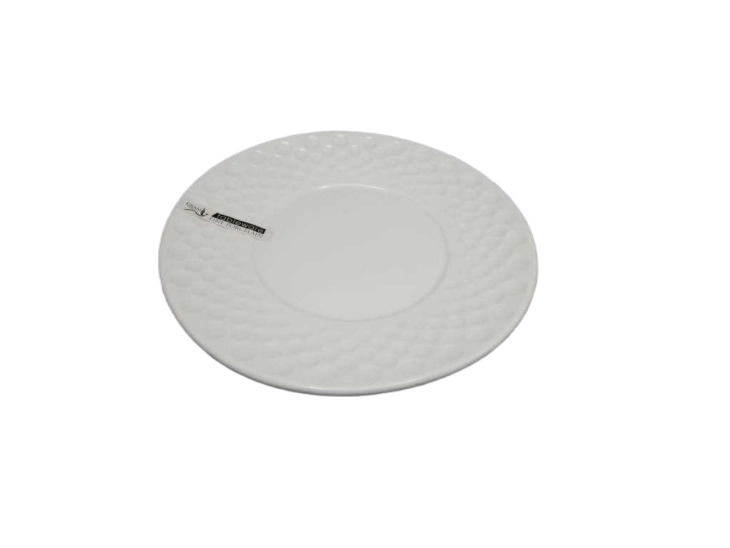 Plate 8.25" For Dessert D:20.9x2.2 White