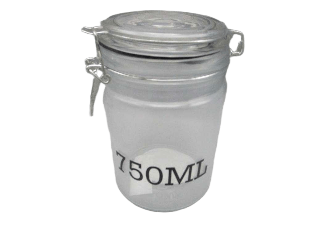 Jar Storage Glass 750ml