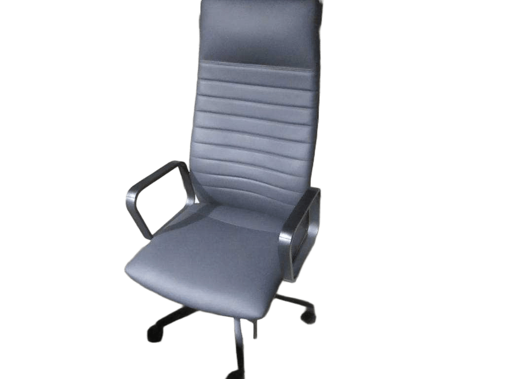 Swivel Chair, Pu, High Back Iron Base, Powder Coating 169 Black 169 Black