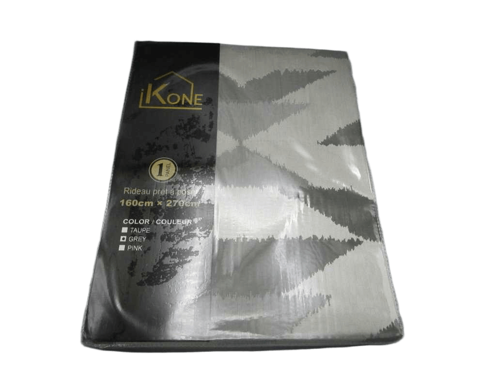 Curtain With 9 Rings Round Teal Matt 100% Polyester 280gsm Pvc Packing