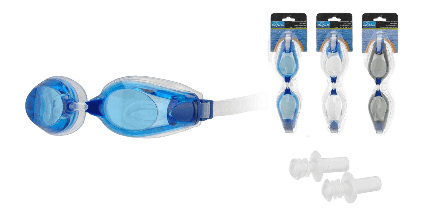 Swimming Goggles 3 Ass Colour