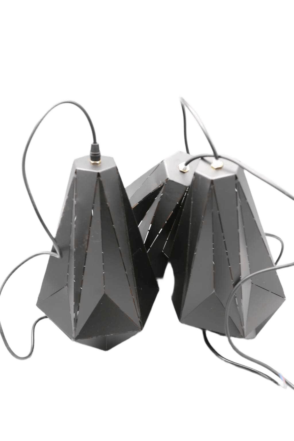 Pending Lamp, Set Of 3 Metal