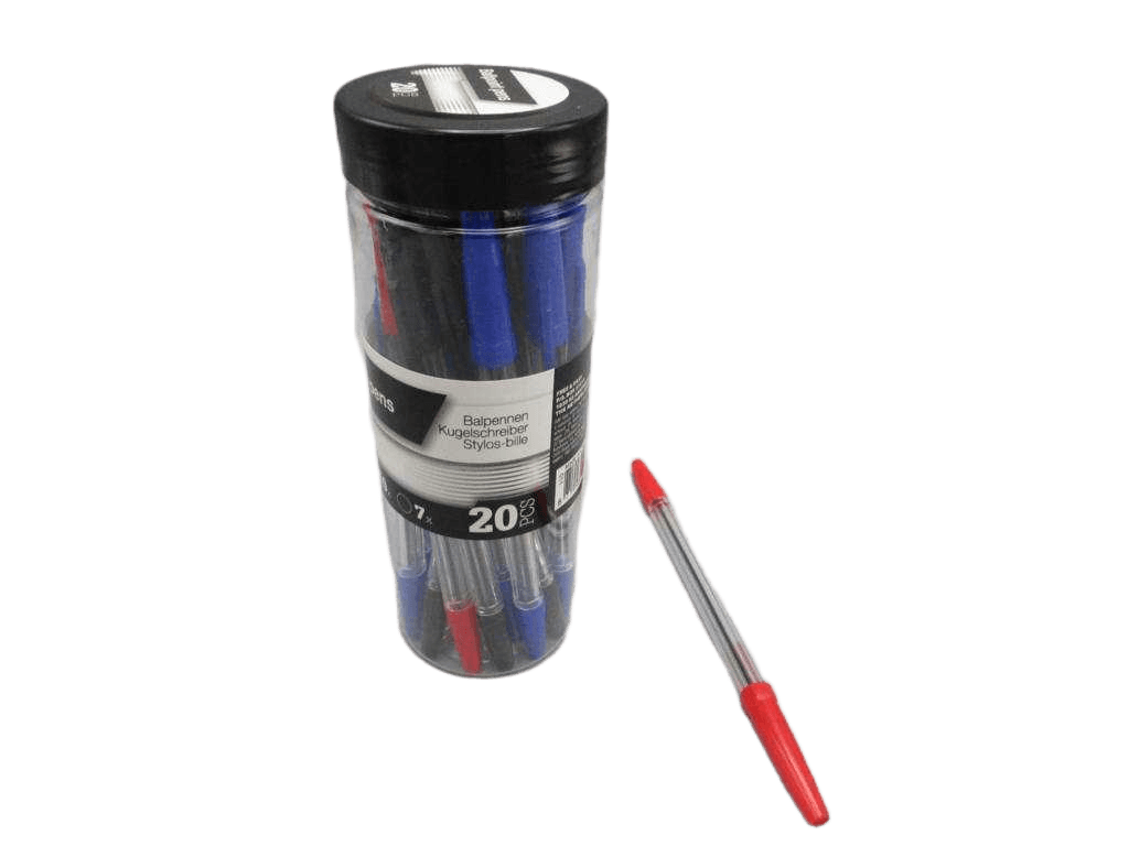 Pen Ballpoint 14cm Set Of 20 1cl=