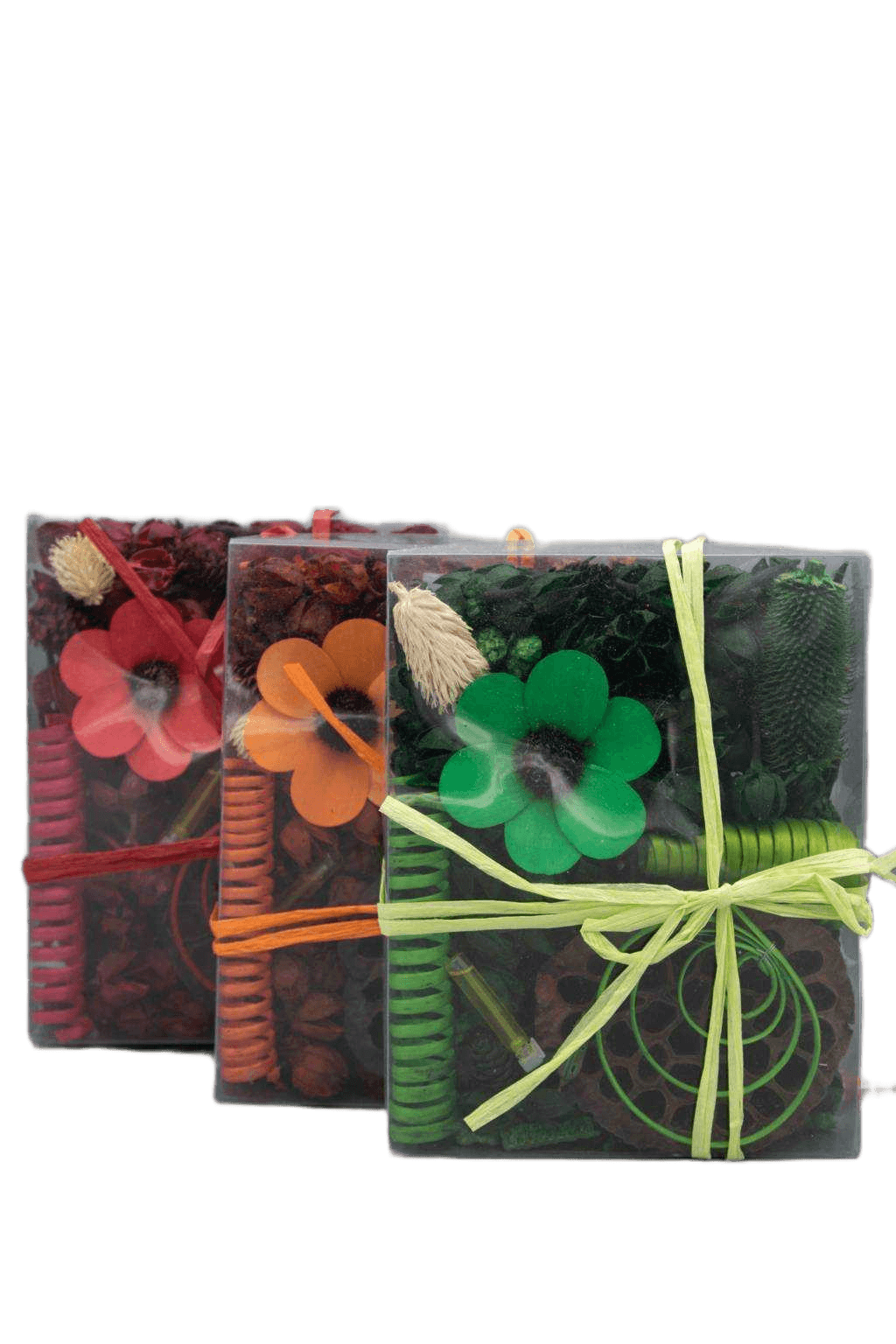 Pot-Pourri Starwberry/Red Jasmine/Orange /Violet/Green