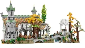 Un magnifique nouveau LEGO « Seigneur des Anneaux » Rivendell arrive avec plus de 6 000 pièces.
