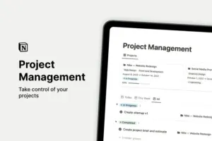 7 Modèles de gestion de projet Notion pour transformer votre flux de travail