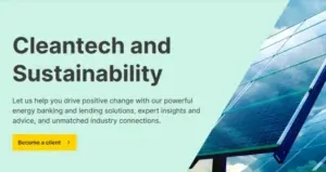 Silicon Valley Bank était un acteur de soutien aux technologies vertes qui faisait de grandes promesses.