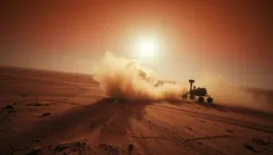 Vents martiens plus puissants que prévu : des rafales jusqu'a 44 m/s détectees