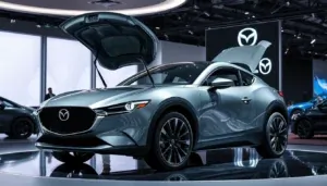 Mazda présente une voiture qui capture une partie de son CO2 en roulant