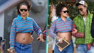 Rihanna Expose sa grossesse en tenant la main d'A$AP Rocky !