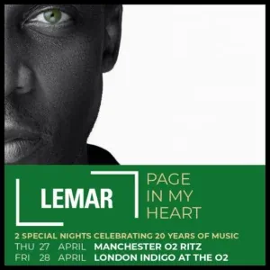 Lemar Sort un Clip Vidéo pour Son Nouveau Single « Future Love »