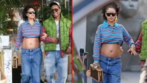 Rihanna est allée faire du shopping pour son 2ème bébé et sa grossesse !