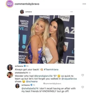 Lala Kent et Scheana Shay critiquent les comparaisons entre Raquel Leviss et leurs anciennes liaisons avec James Kennedy et Eddie Cibrian.