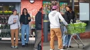Zendaya et Tom Holland aperçus faisant des courses à Londres.