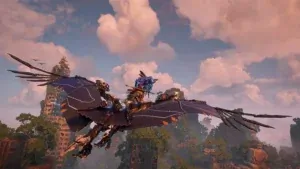 Horizon Forbidden West DLC Ajoute un Nouveau Montagne Hybride Piscine/Vol