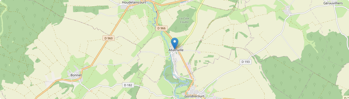Abainville - Carte