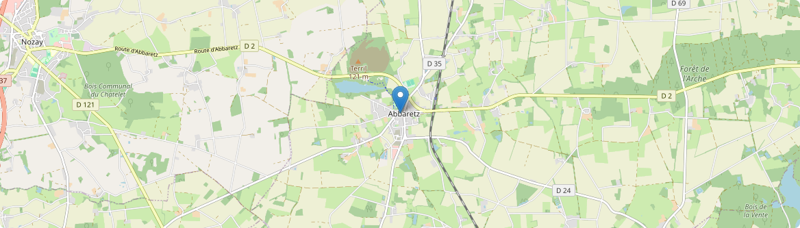Abbaretz - Carte