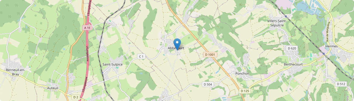 Abbecourt - Carte