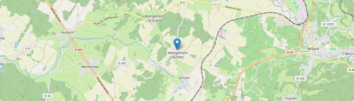 Abergement-le-Petit - Carte
