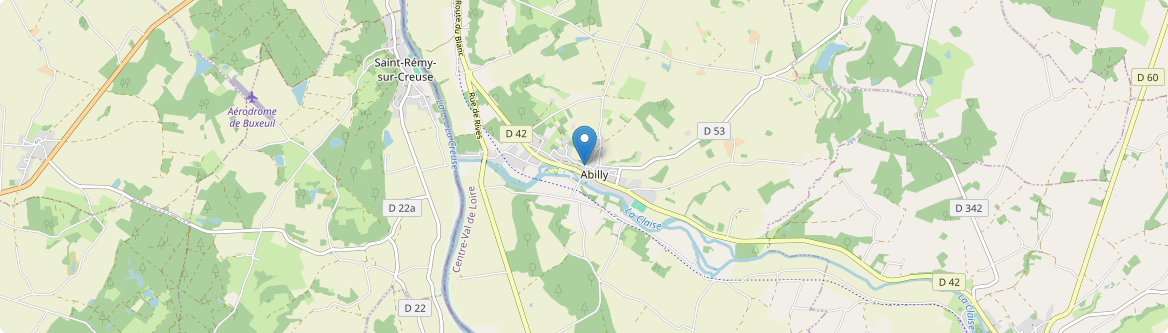Abilly - Carte