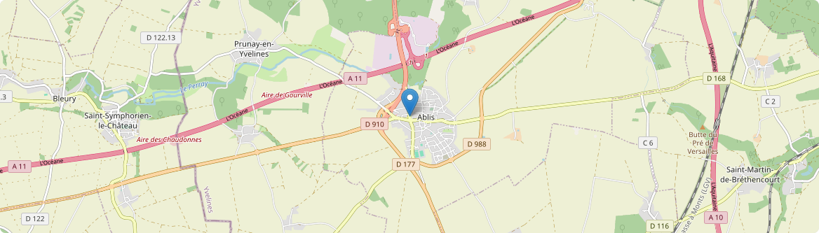 Ablis - Carte