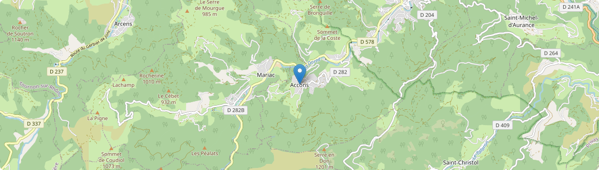 Accons - Carte