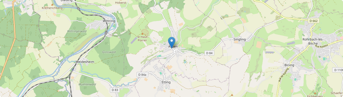 Achen - Carte