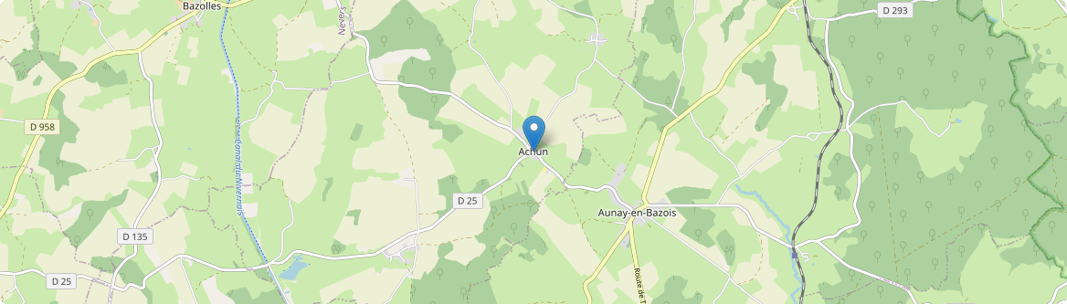 Achun - Carte