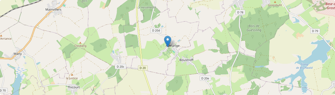 Adelange - Carte