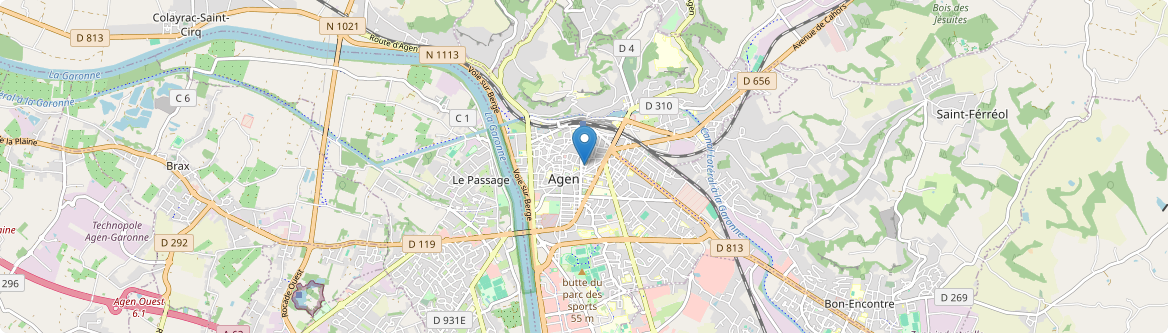 Agen - Carte