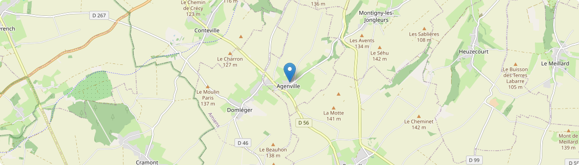 Agenville - Carte