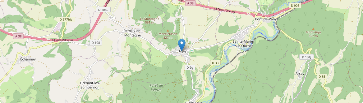 Agey - Carte