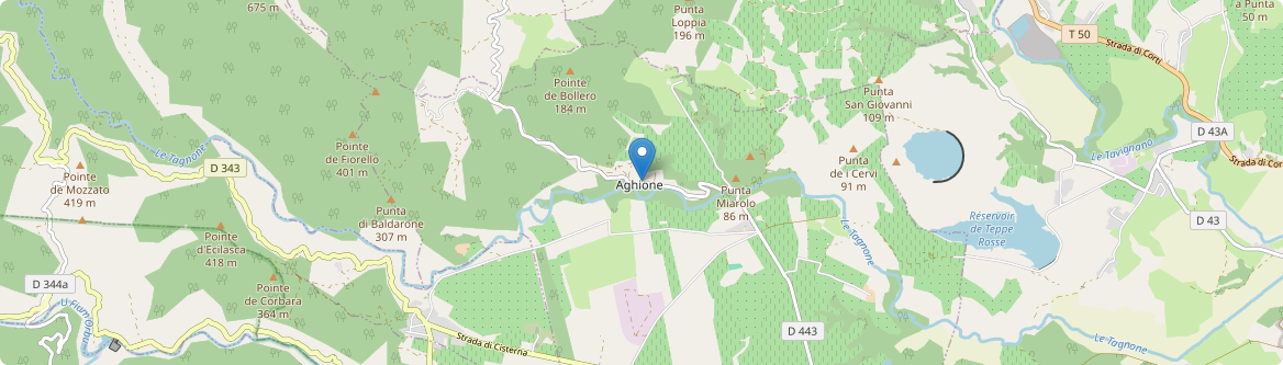 Aghione - Carte