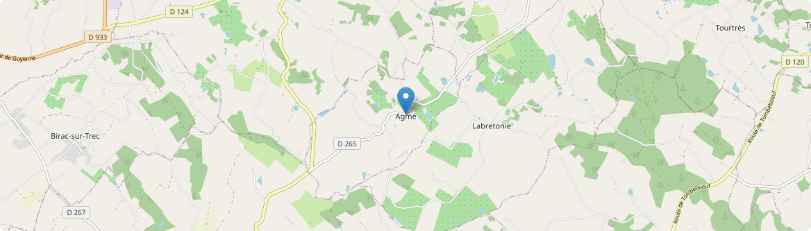 Agmé - Carte
