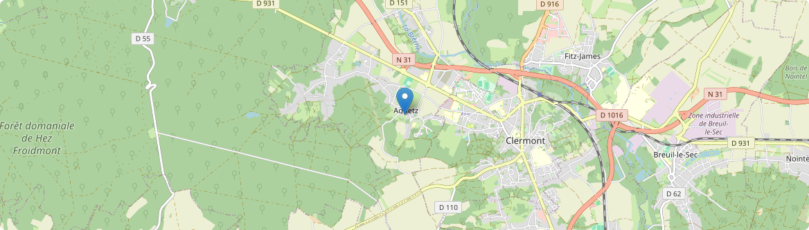 Agnetz - Carte