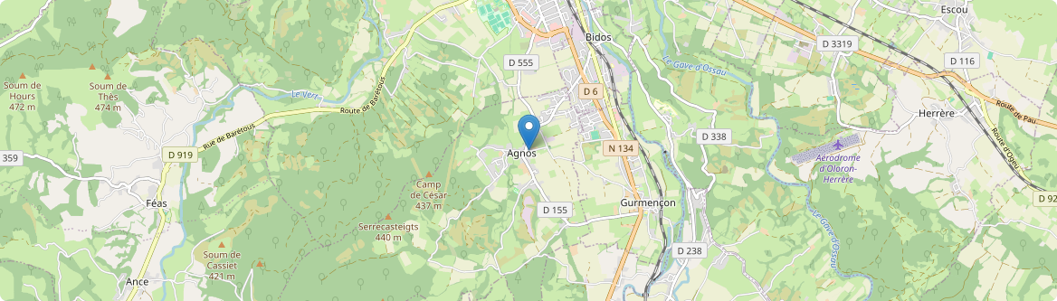 Agnos - Carte