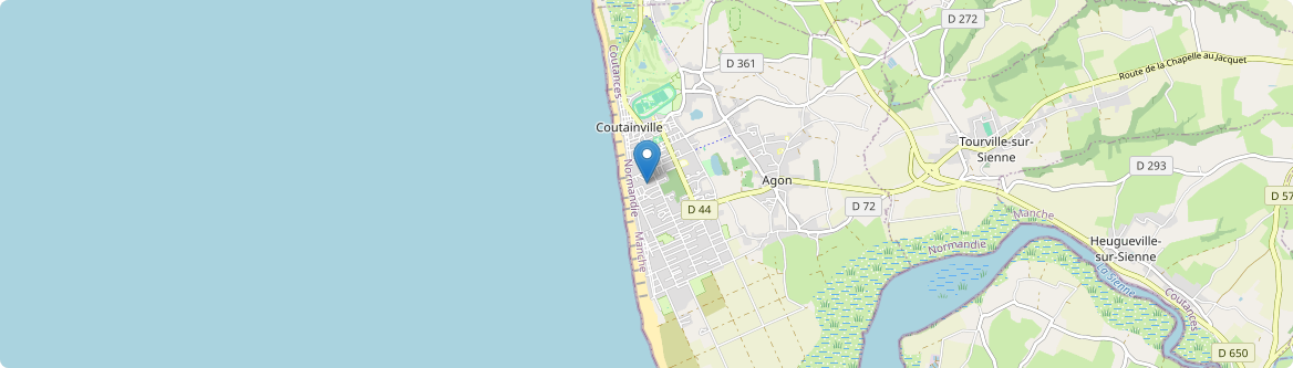 Agon-Coutainville - Carte