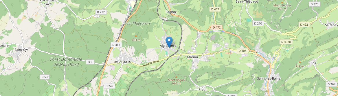 Aiglepierre - Carte