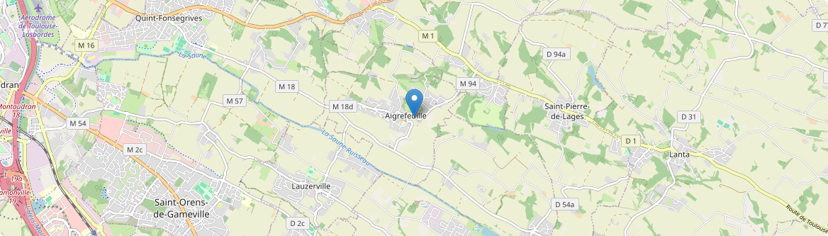Aigrefeuille - Carte