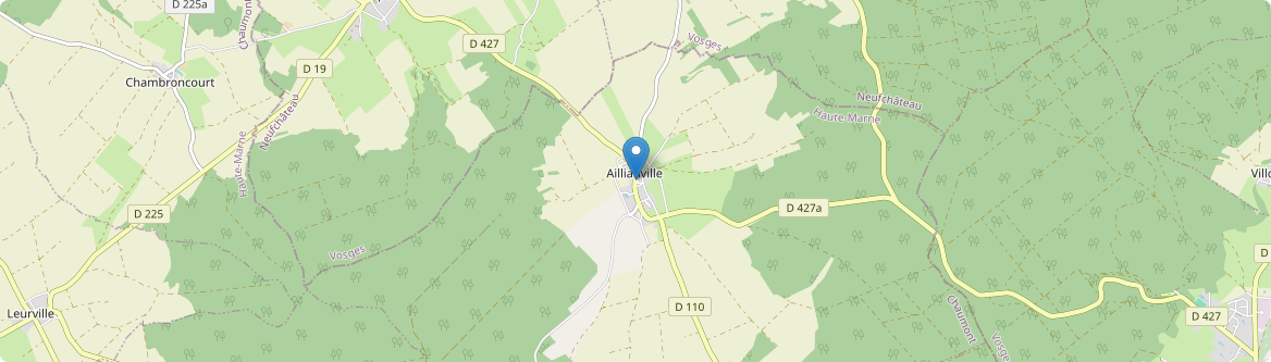 Aillianville - Carte