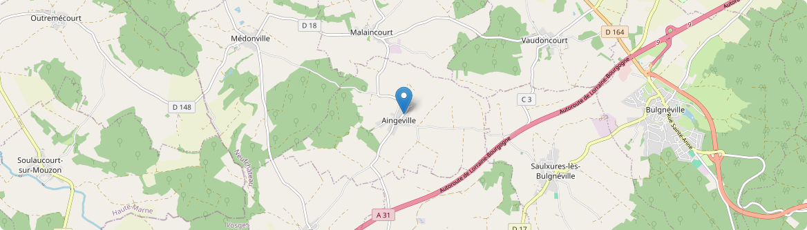 Aingeville - Carte