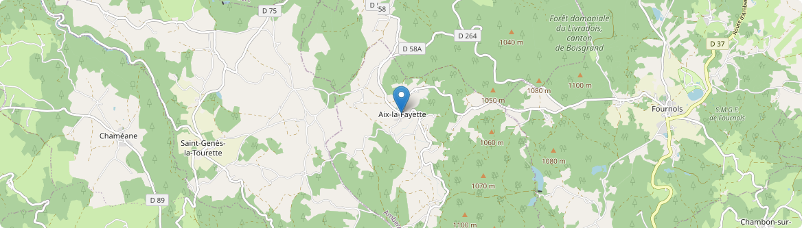 Aix-la-Fayette - Carte