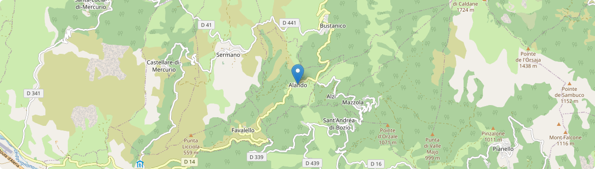 Alando - Carte