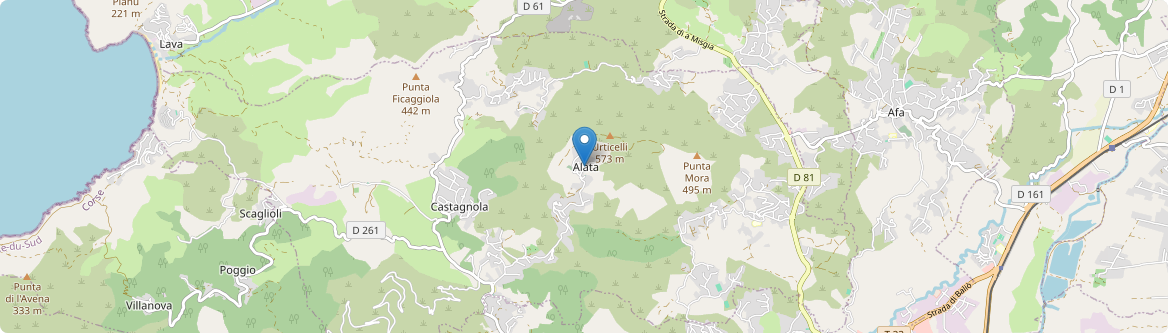 Alata - Carte