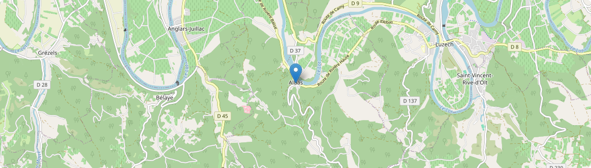 Albas - Carte