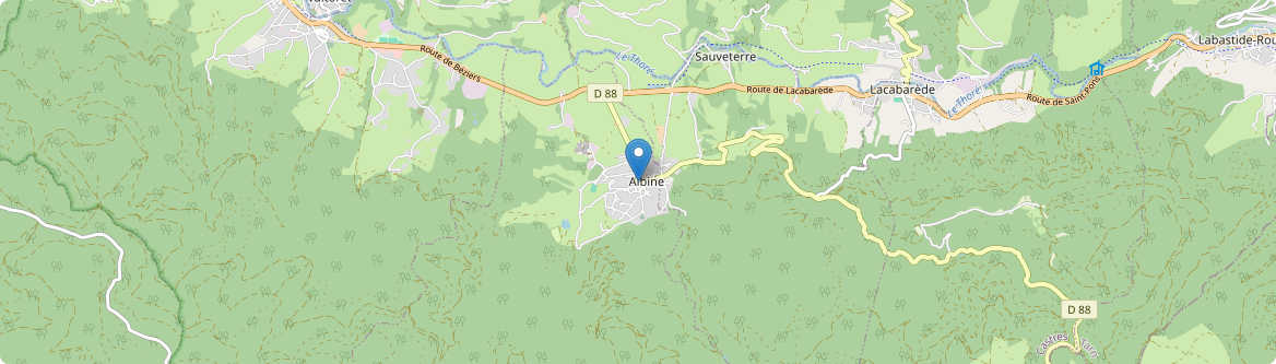Albine - Carte